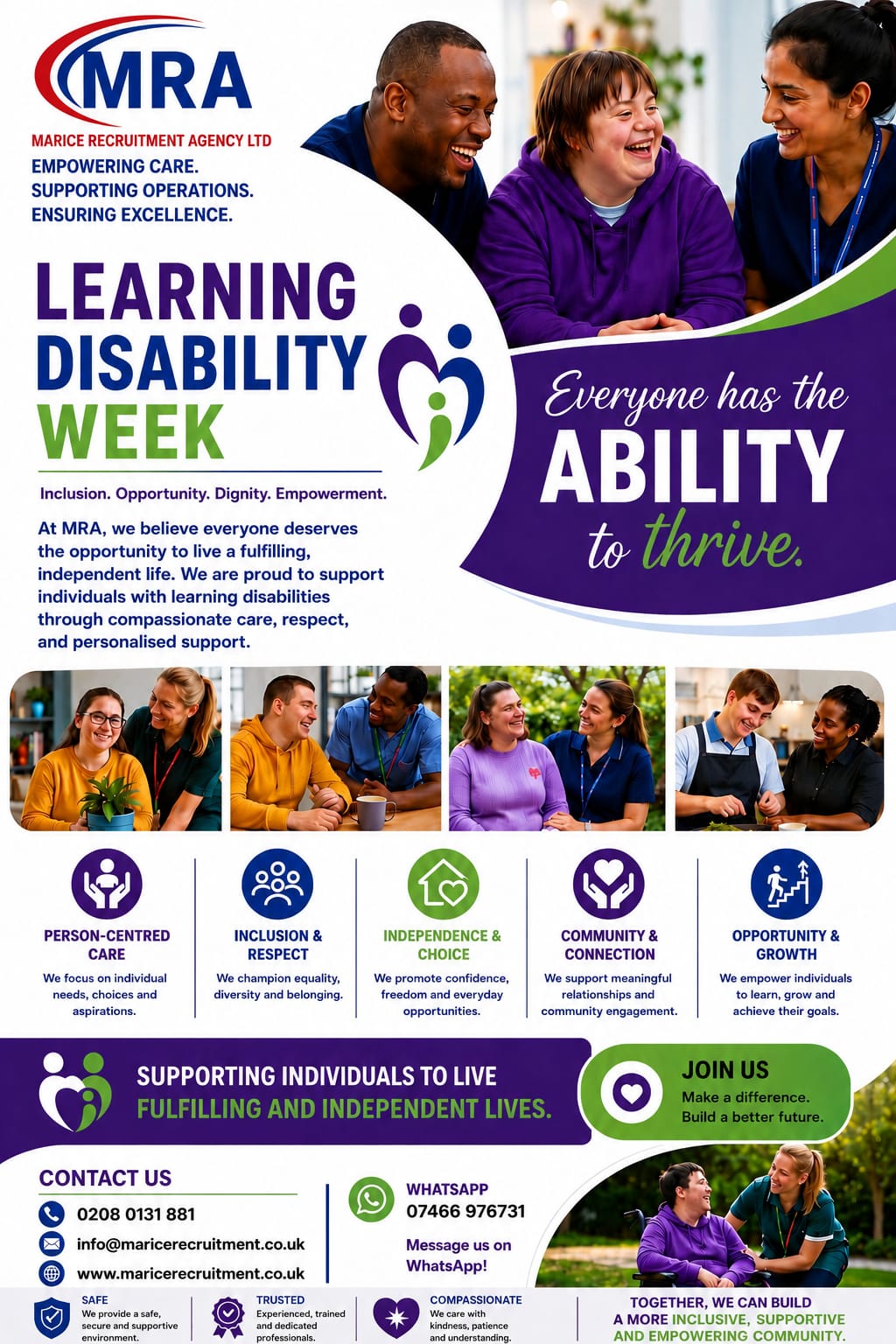 Learning Disability Week 2026: "Do You See Me?", Why Inclusion Matters to All of Us 