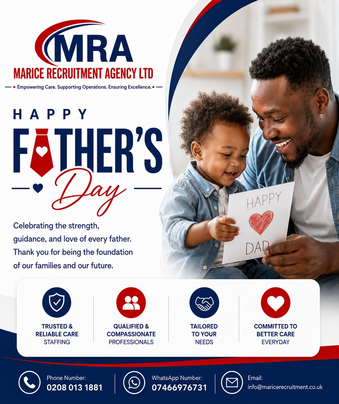 Father's Day: Celebrating Fathers, Family, Work-Life Balance, and Wellbeing