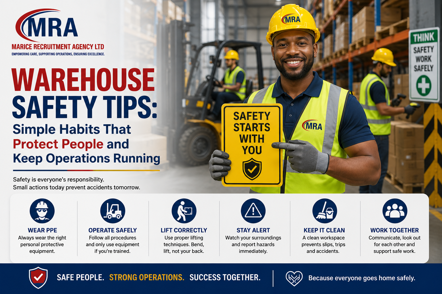 Warehouse Safety Tips: Simple Habits That Protect People and Keep Operations Running