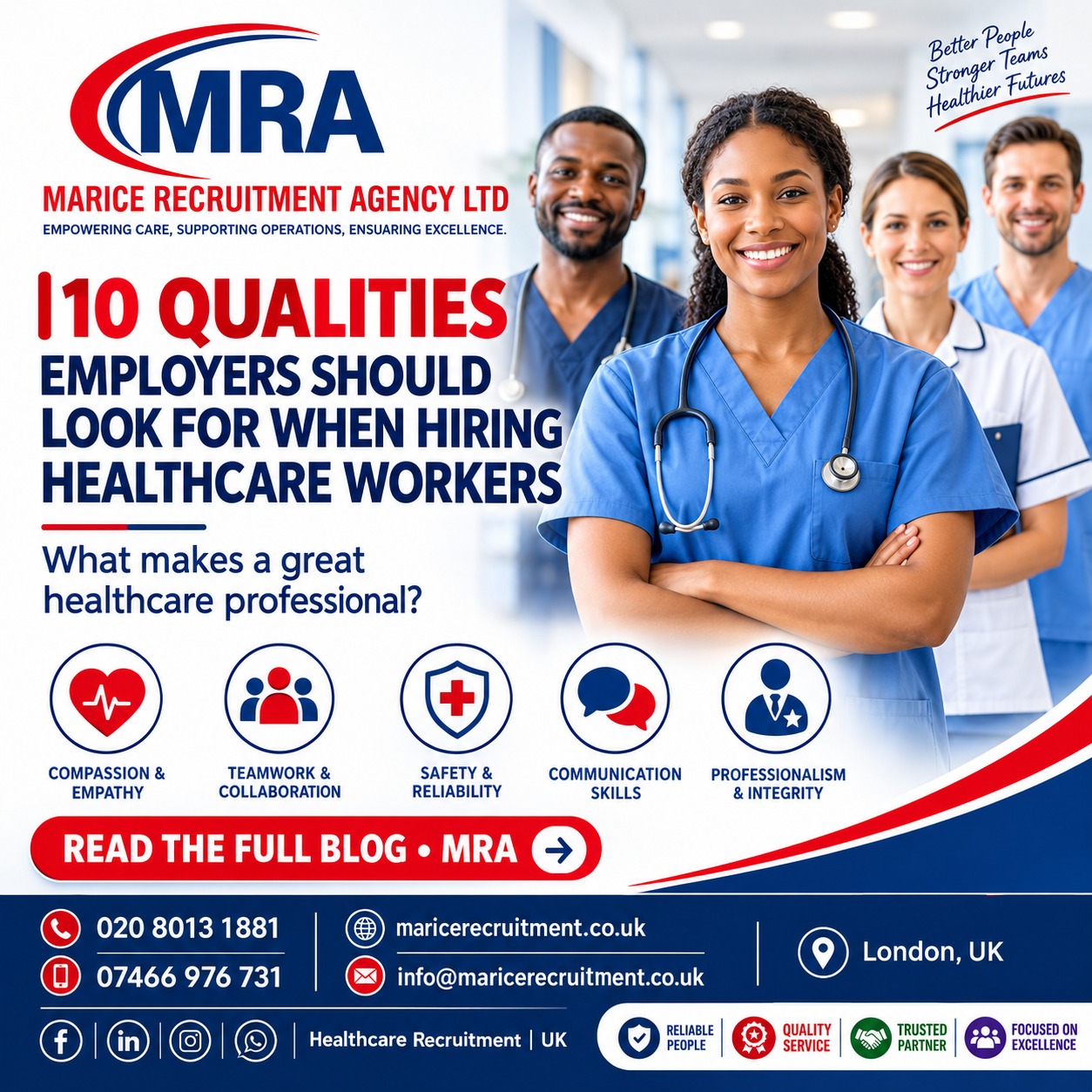 10 Qualities Employers Should Look for When Hiring Healthcare Workers